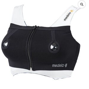 Medela Black Hands-Free Pumping Bra Size Large
